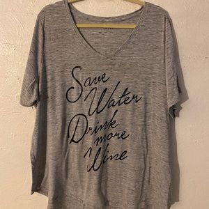 Save water drink wine top